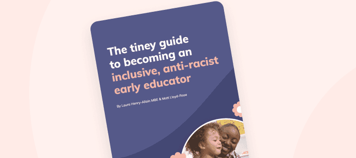 Cover image for the tiney anti racist guide
