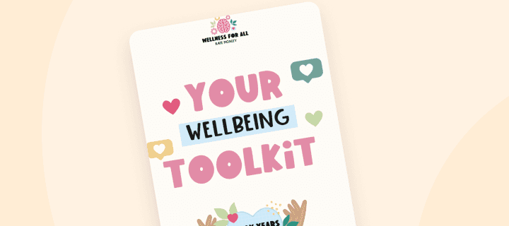Cover image for the tiney Wellbeing guide