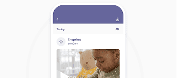 tiney App feature on a mobile phone