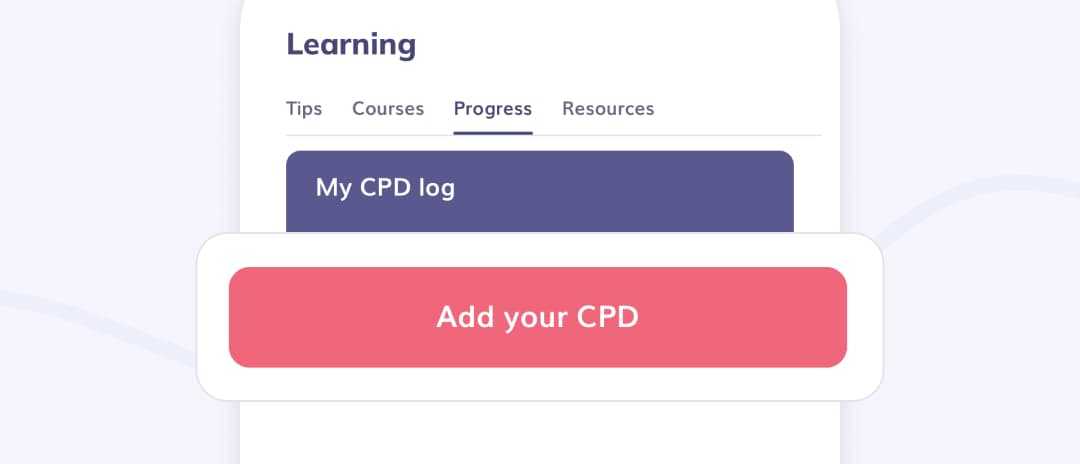 app feature cpd log