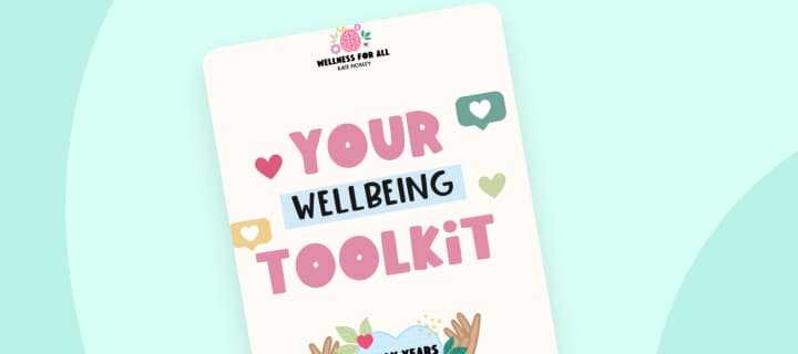 Cover image for the tiney Wellbeing guide