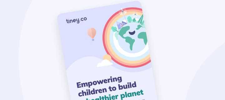 Cover image for the tiney sustainabilty guide